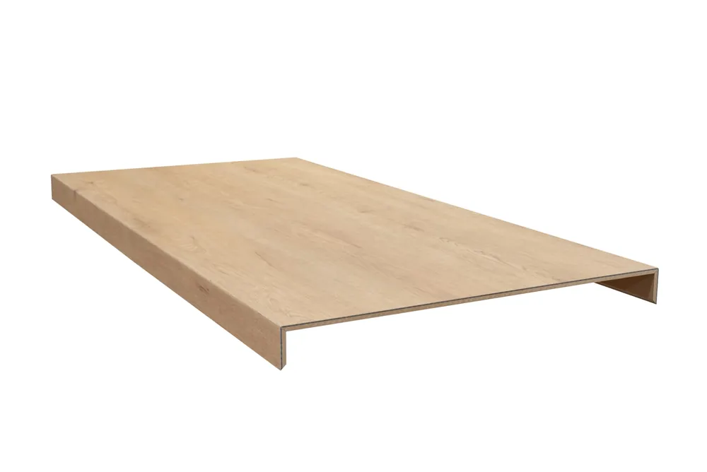 Floer Trap Overzettreden Grijsbeige Eiken Ondertrede Beperkte Voorraad
