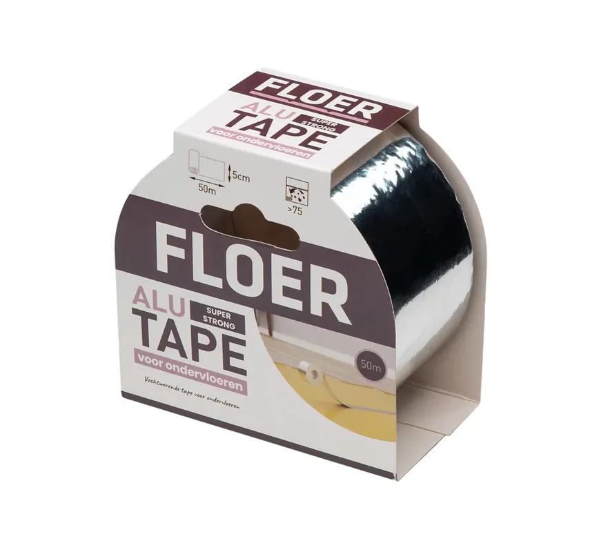 Floer Ondervloer tape Aluminium Favoriet