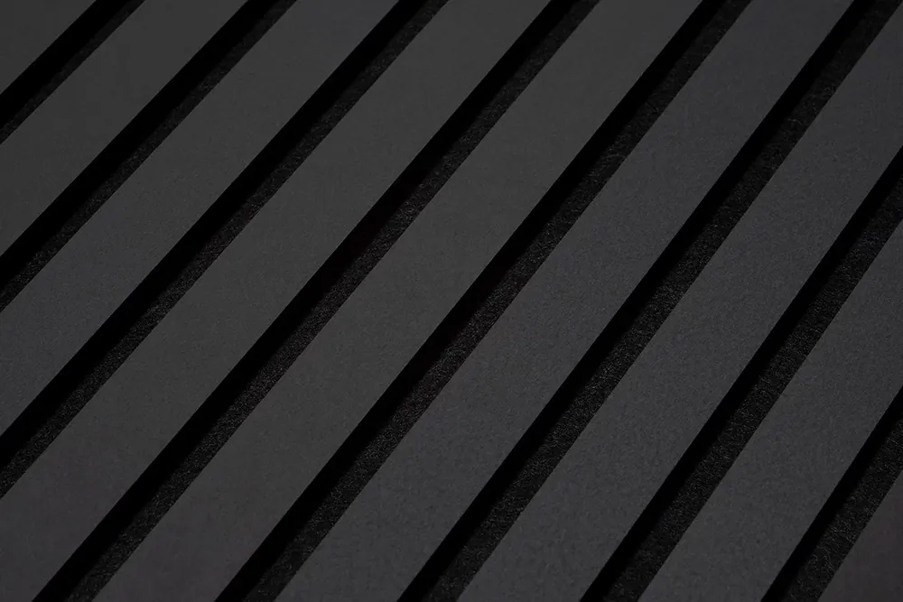 Floer Akupanel Wandpanelen Lino Zwart 240cm Veilige Betaling