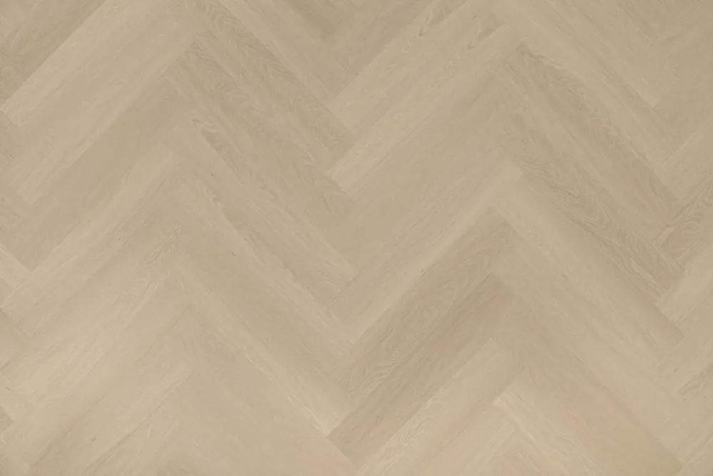 Floer Beige Eiken Visgraat Dryback Actieprijs