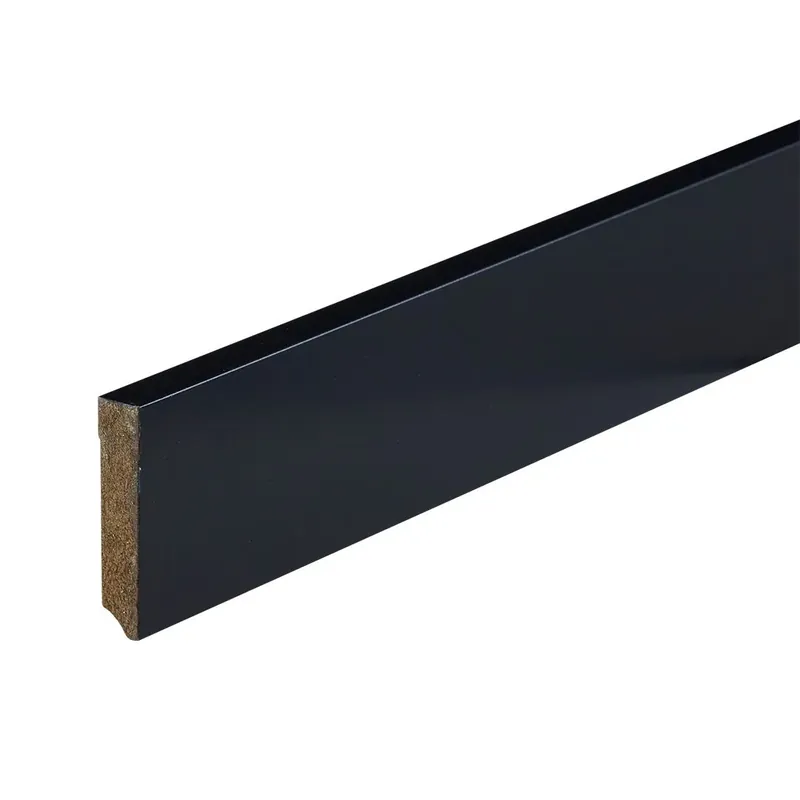 Must-Have Co-pro gelakte plint amsterdam zwart 70×15