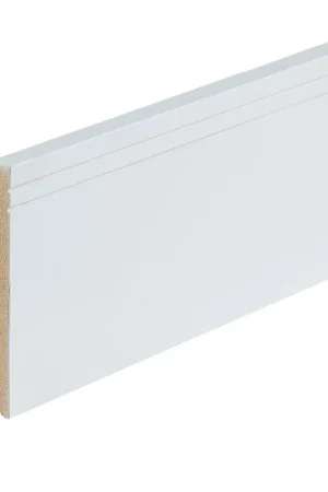 Co-pro gelakte plint milaan wit 120×15 Fabrieksprijs