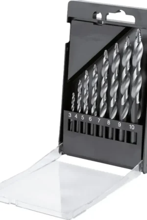 Express Levering Phantom HSS Set Spiraalboren DIN338 Step-Point 3-10x1mm 8-delig