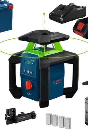 Direct Verzonden Bosch GRL18GRL18V-4-34V-4-34 Rotatielaser met 1x4Ah L-Boxx 374 - 0601061H02