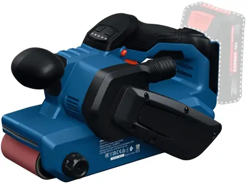 Rechtstreeks Van De Fabrikant Bosch GBS18V-75 Accu Bandschuurmachine Solo in L-Boxx - 06012C2001