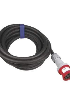 SIROX H07RN-F 5G10 Verlengkabel 400V-51A Zwart 25m Meest Verkocht