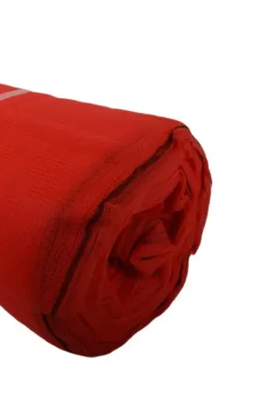 Jako Steigernet 50% T100 50x2,07m - Rood - 502312550 Weekendaanbieding