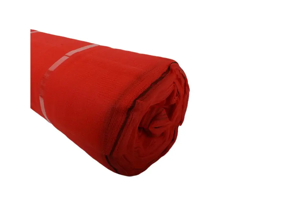 Jako Steigernet 50% T100 50x2,07m - Rood - 502312550 Weekendaanbieding