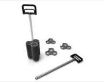 Gratis Retour SPEEDIES DROPSTICK VOOR WAPENINGSAFSTANDHOUDERS