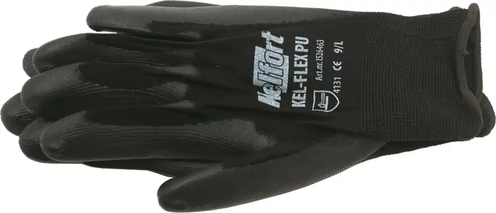 Kelfort HANDSCHOEN KEL-FLEX PU - MAAT M (8) ZWART Koopje
