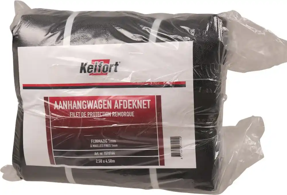 Kelfort AANHANGERNET FIJNM. 2.5X4.5M INCL. ELASTIEK Tijdelijk Beschikbaar