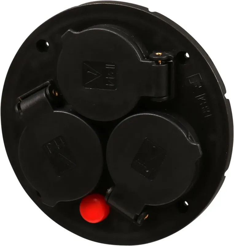 Rechtstreeks Van De Fabrikant Kelfort CONTACTPLAAT MET 3 CONTACTDOZEN TBV HASPELS ER300 EN ER400