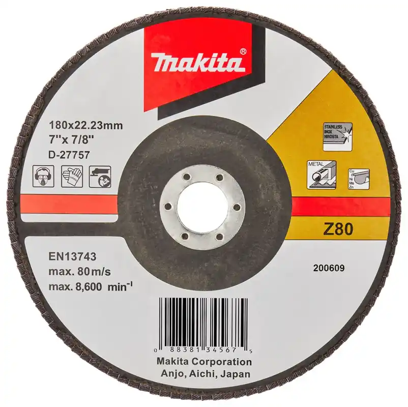 Makita LAMELLENSCHIJF 180MM Z80 Direct Beschikbaar