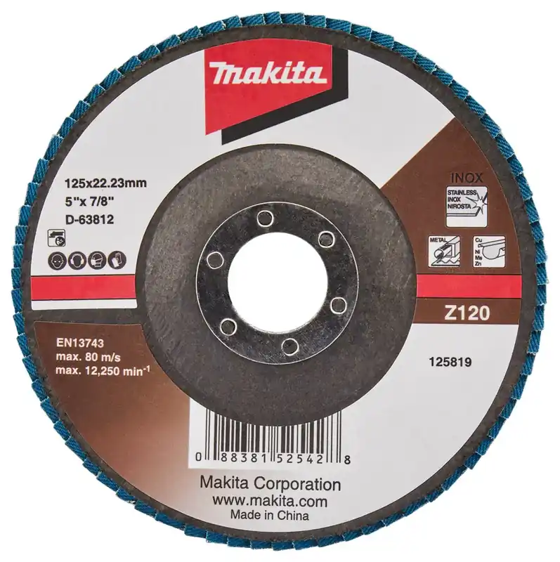 Makita LAMELLENSCHIJF 125MM Z120 Direct Beschikbaar
