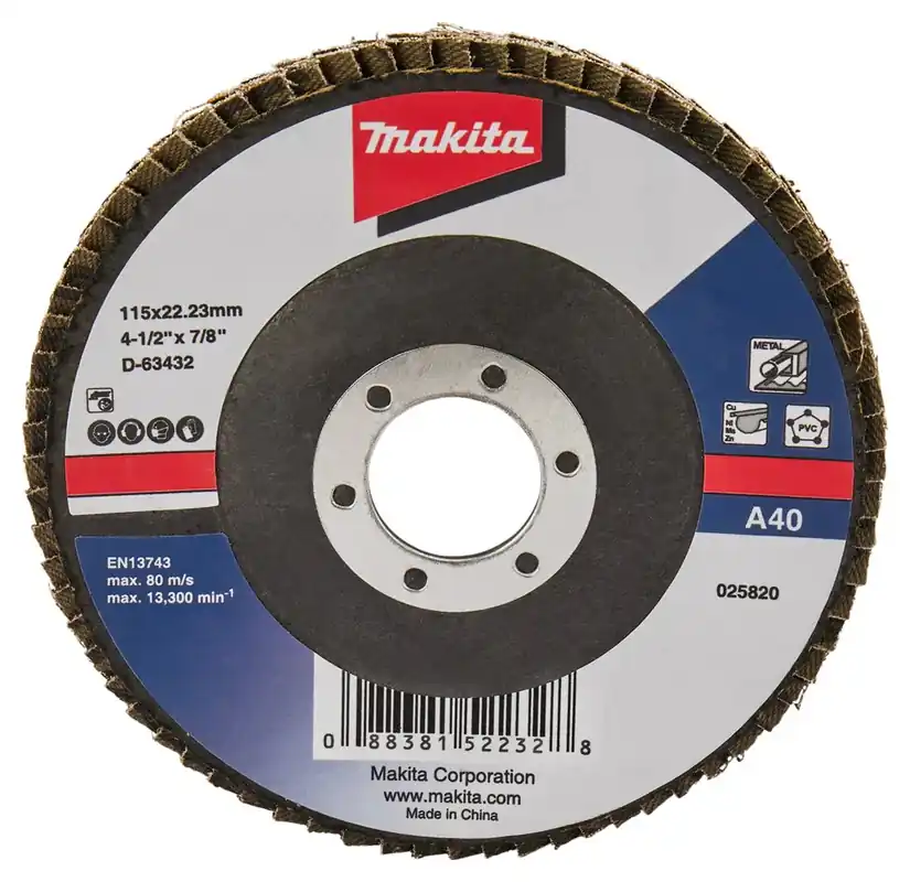 Makita LAMELLENSCHIJF 115MM A40 Betrouwbaar