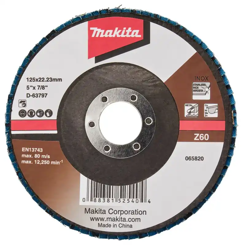 Direct Verzonden Makita LAMELLENSCHIJF 125MM Z60