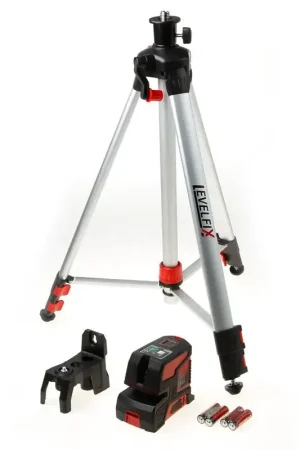 Kruislijnlaser CL202G Set met P150IL Statief Groen - AD19201 Superprijs