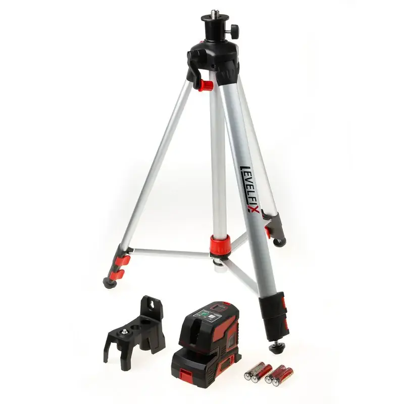 Kruislijnlaser CL202G Set met P150IL Statief Groen - AD19201 Superprijs