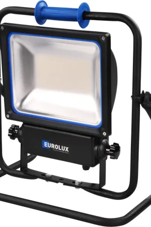 EUROLUX LED BOUWLAMP 90W OP STATIEF -KLASSE II 5M 2X1,0 Laatste Versie