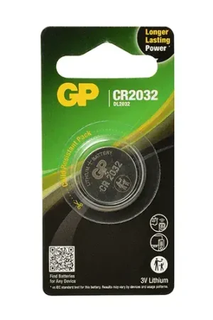 Populair GP Lithium Knoopcel Batterij CR2032 3V - 37338