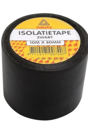 Deltafix ISOLATIEBAND ZWART 50MM 10MTR Betaalbaar