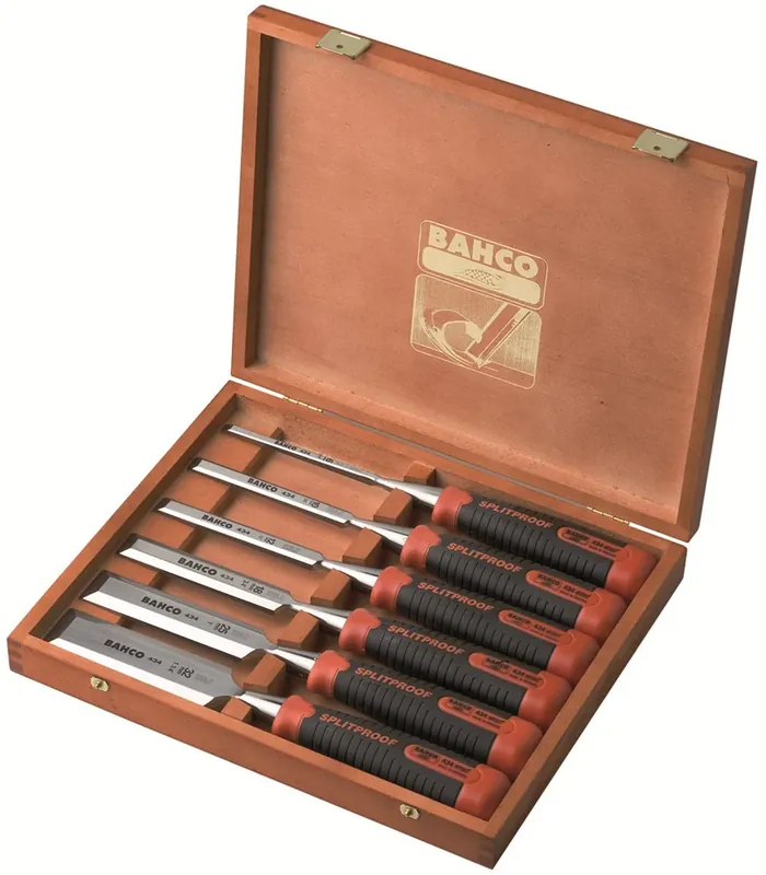 Koop Online BAHCO STEEKBEITELSET 6 DLG 434 MET ERGO GREEP