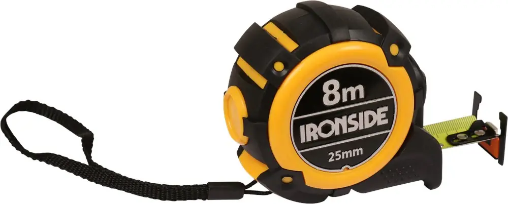 Direct Verzonden Ironside ROLBANDMAAT RUBBER 8M 25MM
