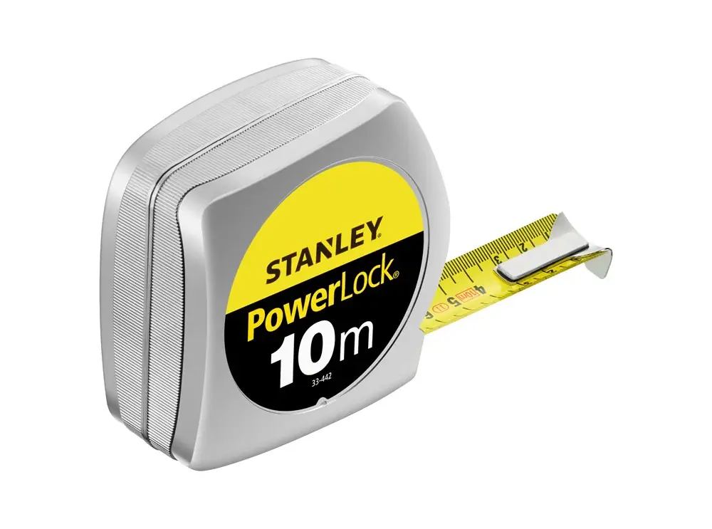 STANLEY Rolmaat Powerlock 10m 25mm - 0-33-442 Rechtstreeks Van De Fabrikant