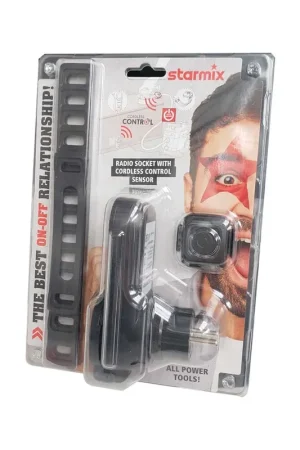 STARMIX COCO STOPCONTACT/ONTVANGER CORDLESS CONTROL INCL. BATTERIJ Meest Verkocht