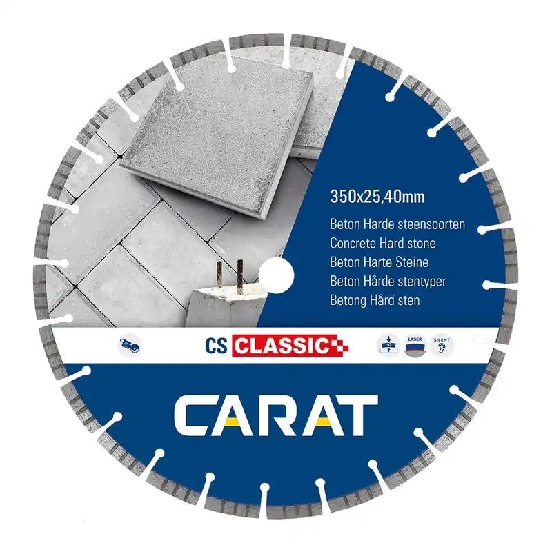 Rechtstreeks Van De Fabrikant CARAT DIAMANTZAAG BETON 350x25,40MM CS CLASSIC