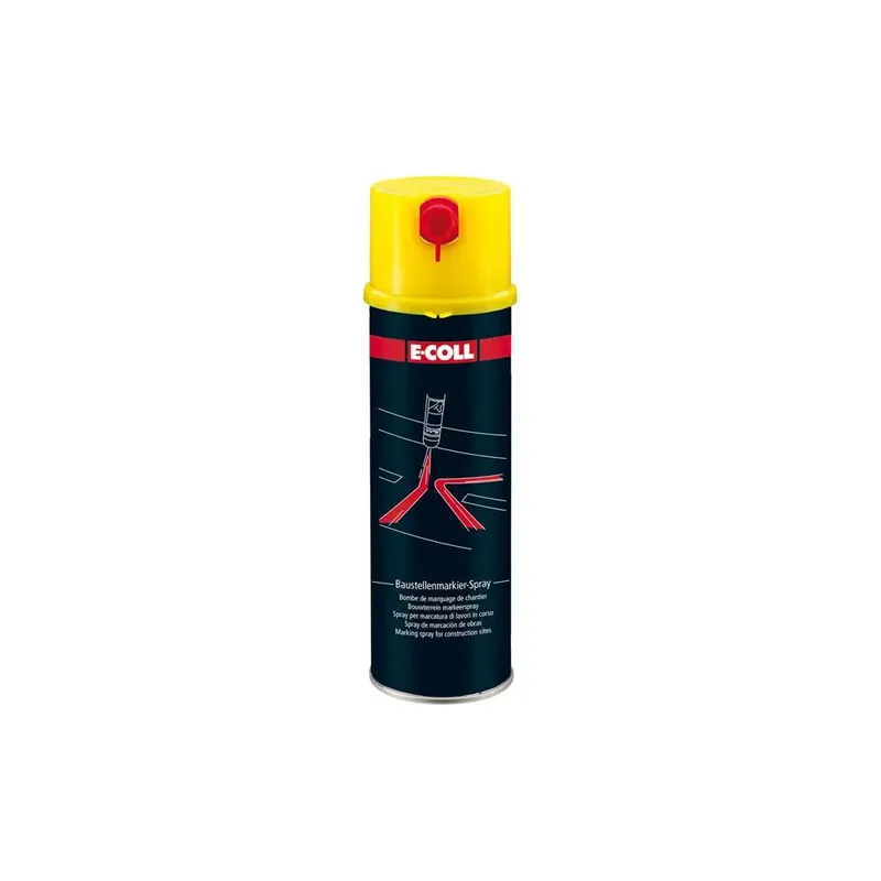 E-Coll Markeringsspray Geel 500ml Superprijs