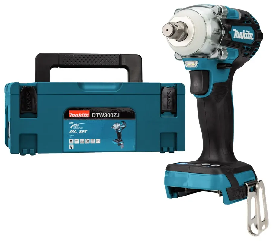 MAKITA DTW300ZJ SLAGMOERSLEUTEL 18V IN MBOX KOFFER Exclusieve Aanbieding