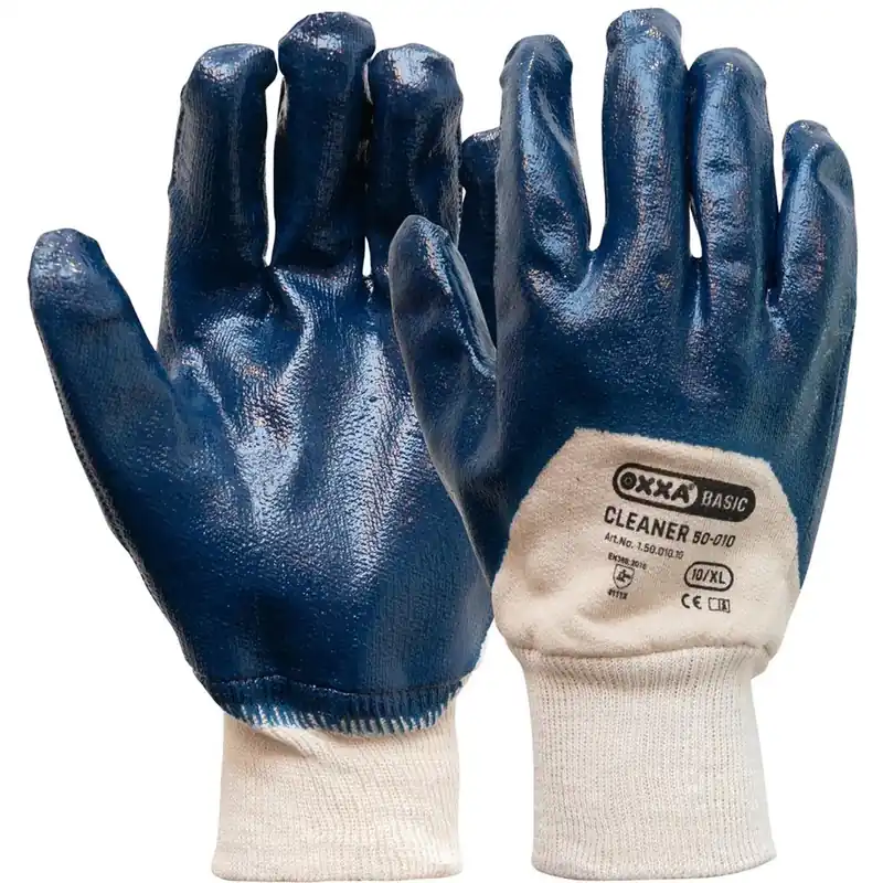 Lage Prijs OXXA Basic NITRIL BLAUW HANDSCHOEN 50-010 MAAT 10