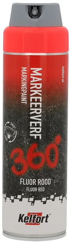 Kelfort MARKERINGSSPRAY FLUOR ORANJE - 500 ML Nieuw