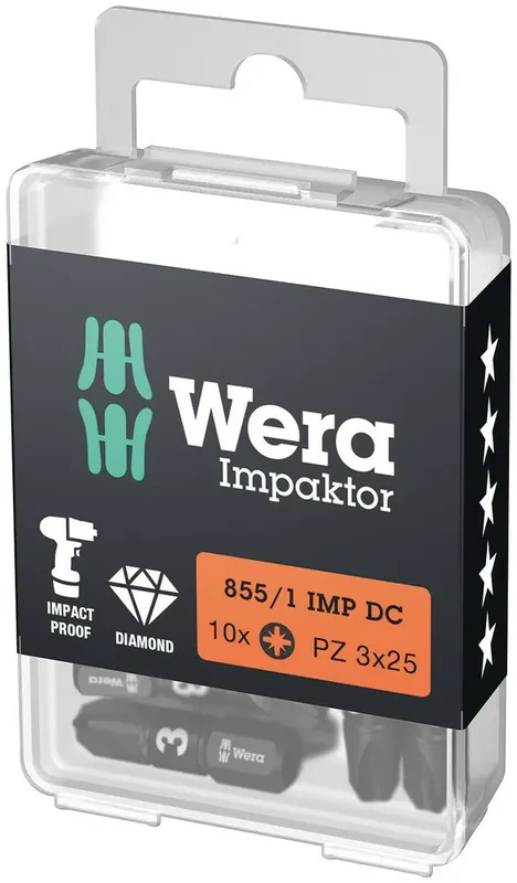 WERA BIT "IMPAKTOR" PZ3 25MM - IMPACT BIT Weekendaanbieding