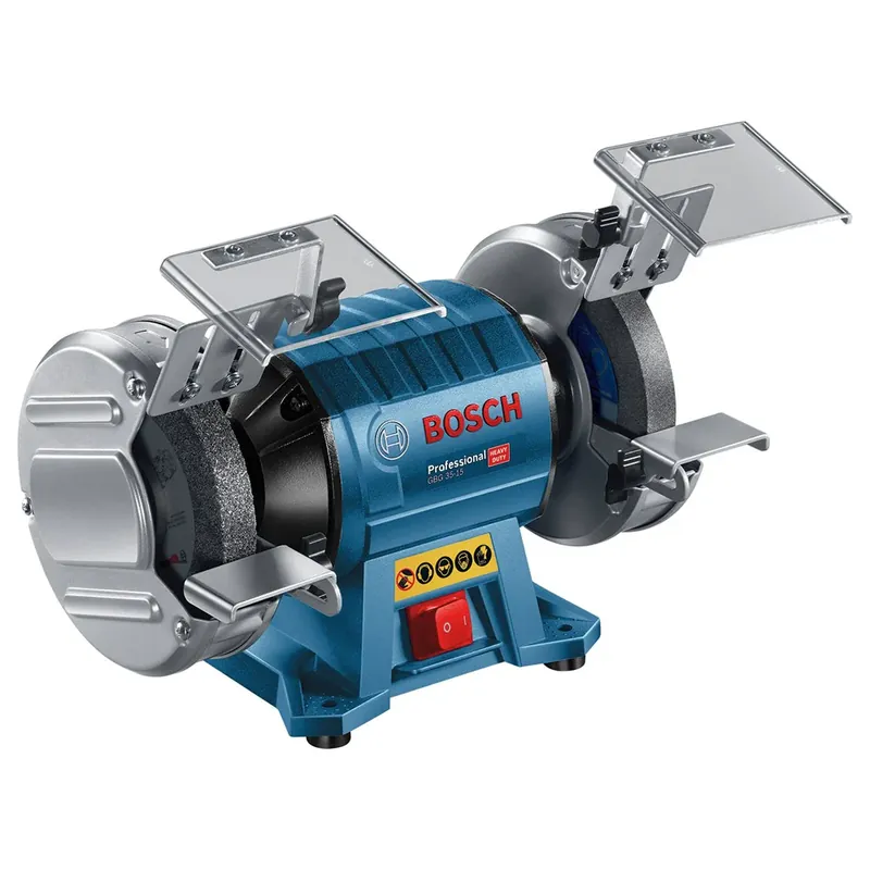 BOSCH GBG 35-15 TAFELSLIJPMACHINE 1X SLIJPSCHIJF K24 EN 1X SLIJPSCHIJF K60 Goedkoop