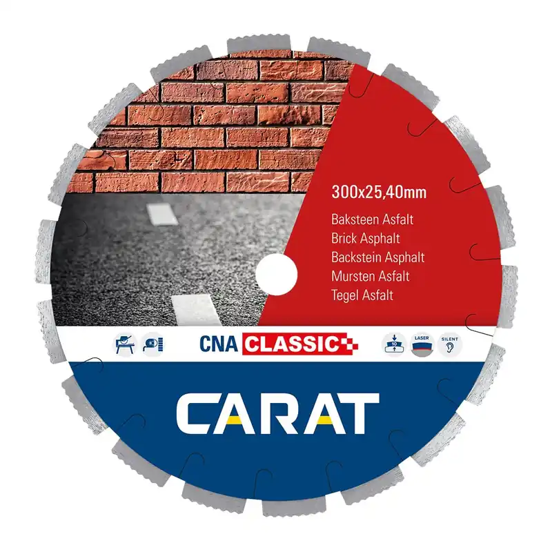 CARAT DIAMANTZAAG BAKSTEEN 350x25,40MM CNA CLASSIC Bestseller