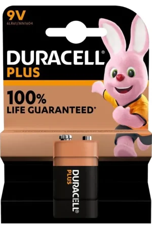 Duracell BATTERIJ 9V BLOK (LOS) Seizoensaanbieding