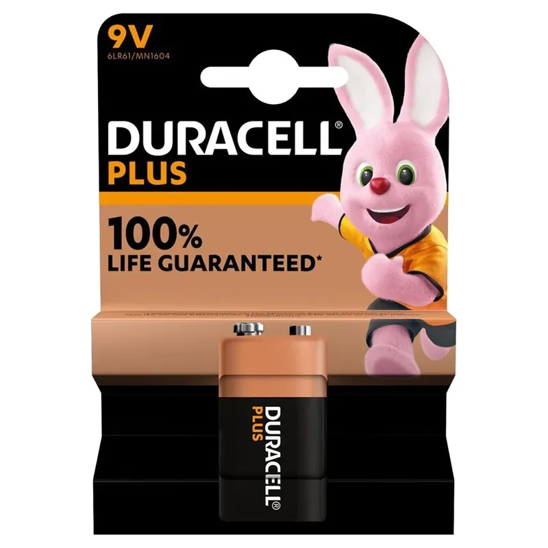 Duracell BATTERIJ 9V BLOK (LOS) Seizoensaanbieding