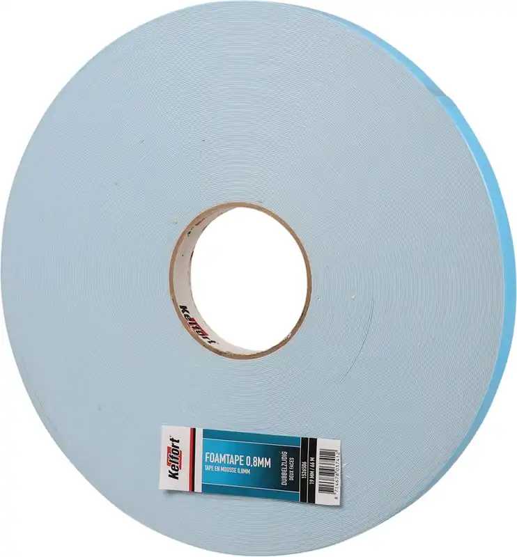 Snelle Levering Kelfort FOAMTAPE DUBBELZIJDIG 0.8X19MM ROL A 66MTR