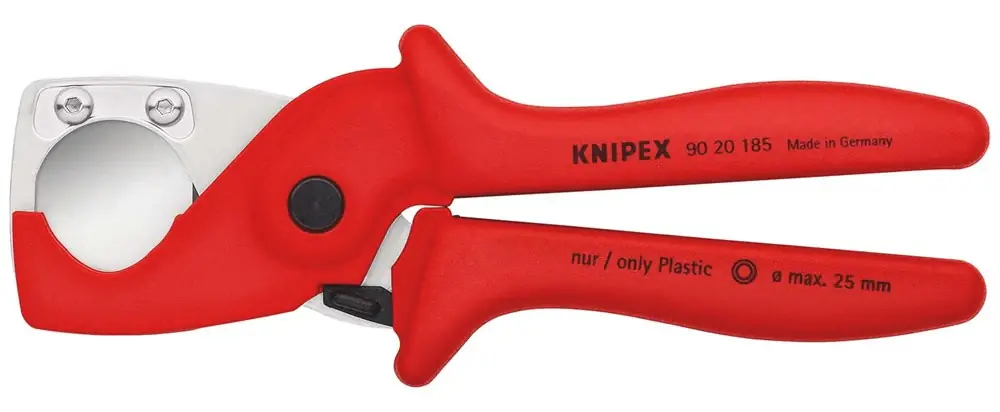 Beperkt Aanbod KNIPEX PVC BUISKNIPTANG 185MM MAX. 25MM