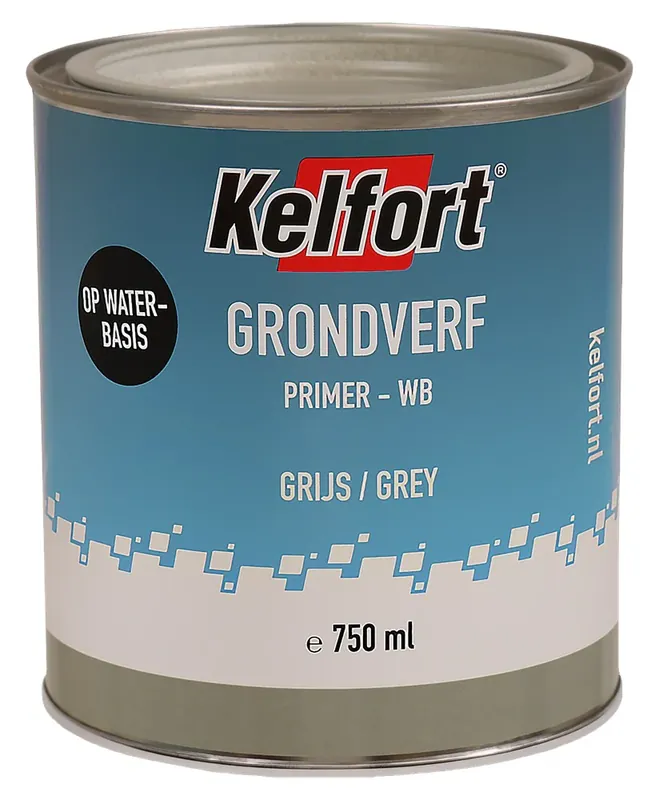 Kelfort GRONDVERF OP WATERBASIS ZWART 2500ML Superprijs