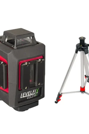 LEVELFIX CCL210G Multilijnlaser Set met Statief - 556248 Gereduceerde Prijs