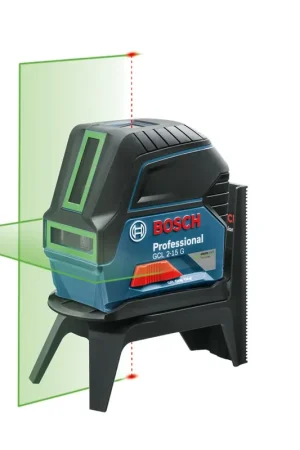 BOSCH GCL 2-15 G LIJN- EN PUNTLASER GCL 2-15, 1/2 L-BOXX-INLAY VOOR MACHINE, Seizoensaanbieding
