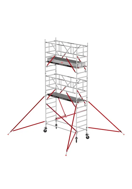 Hete Deal Altrex ROLSTEIGER RS51 PLUS-S WH=6,20M 90X305 - HOUT VERSIE