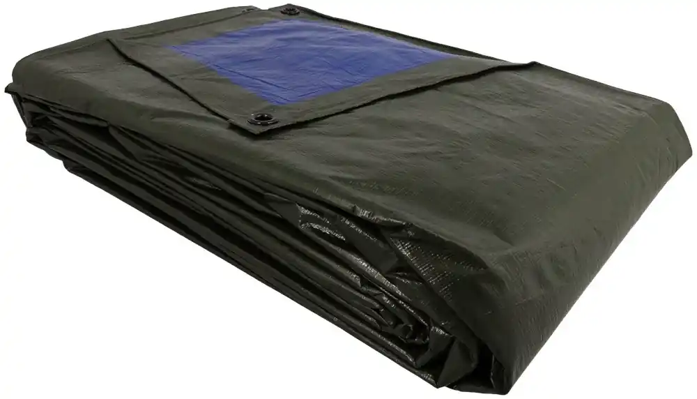 Op = Op Kelfort DEKKLEED 6X8 MTR GROEN/BLAUW - 150g/m2