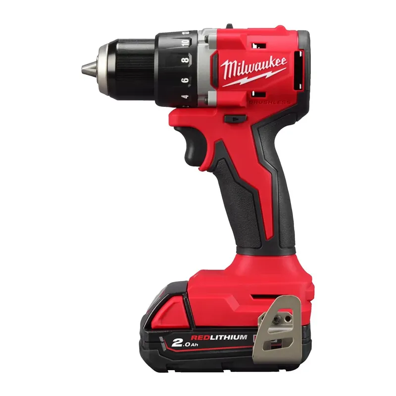 Nieuw Milwaukee M18 BLDDRC-202 M18 COMPACTE KOOLBORSTELLOZE BOORSCHROEFMACHINE