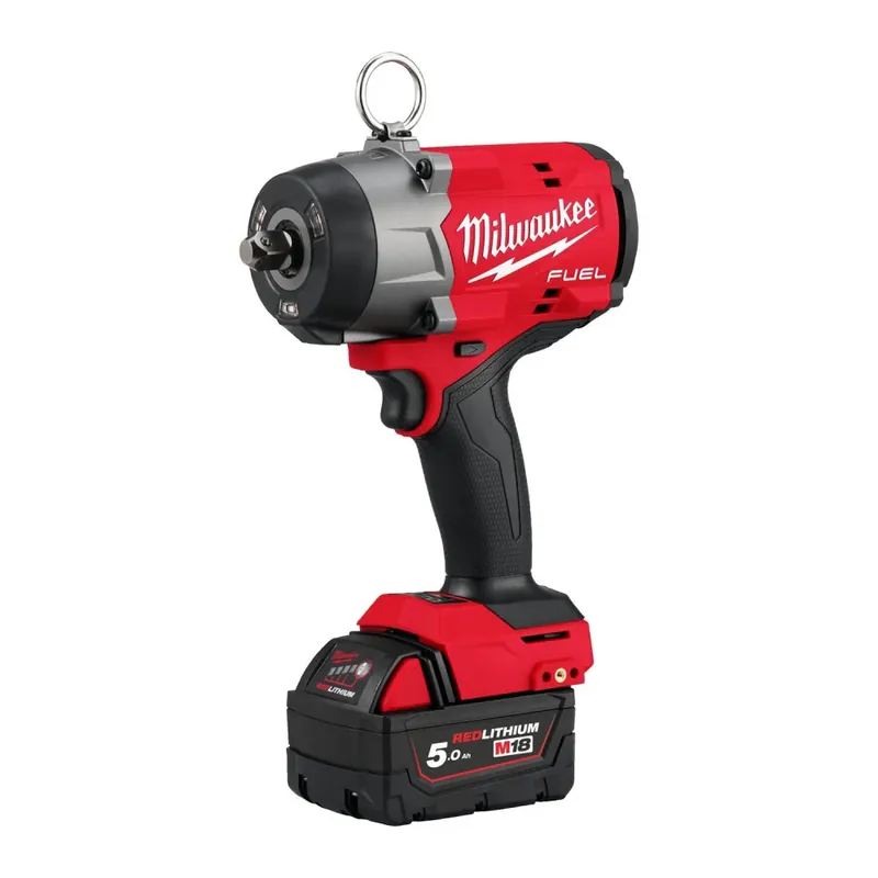 MILWAUKEE® M18 FHIW2P12-502X M18 FUEL 1/2? SLAGMOERSLEUTEL MET VERENDE BORGPEN Flitsaanbieding