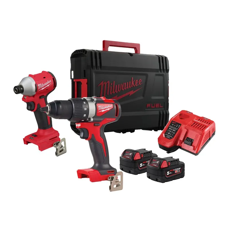 Goedkoop MILWAUKEE® M18 BLPP2B3-502X M18 BLIDR + M18 BLDD2 18V