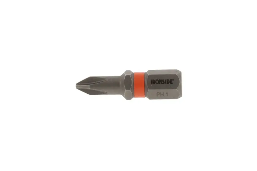 Superprijs IRONSIDE BITS 1/4" 25MM PH1-S2 - 10 ST